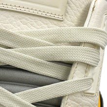 将图像加载到图库查看器中,LOUIS VUITTON LV Trainer Line Sneakers Yellow/White/Gray Leather Size 7.5