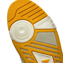 将图像加载到图库查看器中,LOUIS VUITTON LV Trainer Line Sneakers Yellow/White/Gray Leather Size 7.5