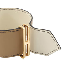 将图像加载到图库查看器中,HERMES Elan Bracelet Size T2 Chai/Nata Swift Leather