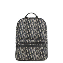 将图像加载到图库查看器中,Dior Oblique SafariBackpack Black/Beige1ESBA175YKY Canvas Leather