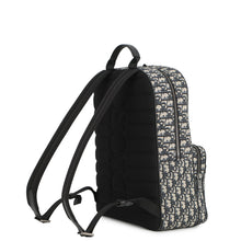 将图像加载到图库查看器中,Dior Oblique SafariBackpack Black/Beige1ESBA175YKY Canvas Leather