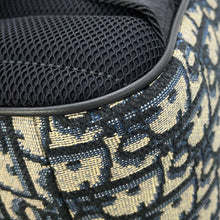 将图像加载到图库查看器中,Dior Oblique SafariBackpack Black/Beige1ESBA175YKY Canvas Leather