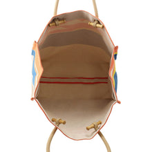 Load image into Gallery viewer, HERMES Escalier à la Plage Ashie/Multicolor Toile H