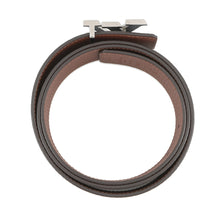 将图像加载到图库查看器中,LOUIS VUITTON Belt・LV Tilt Reverse Taurillon 40MM Size 95/38 Navy/BrownM0027 Taurillon Leather