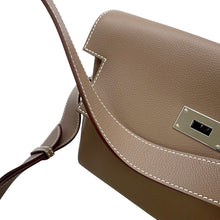 将图像加载到图库查看器中,HERMES Kelly Messenger Etoupe Evercolor Size PM