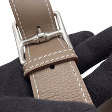 将图像加载到图库查看器中,HERMES Kelly Messenger Etoupe Evercolor Size PM