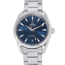 Load image into Gallery viewer, OMEGA Seamaster Aqua Terra W38mm Stainless Steel Blue Dial220.10.38.20.03.001