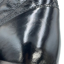 将图像加载到图库查看器中,CHANEL Matelasse Disneuf lace-up short boots BlackG36424 Leather Size 38