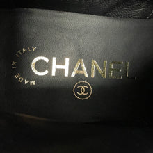 将图像加载到图库查看器中,CHANEL Matelasse Disneuf lace-up short boots BlackG36424 Leather Size 38