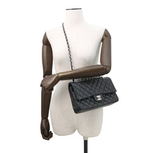 Load image into Gallery viewer, CHANEL Matelasse W flap WChainShoulder Bag BlackA01112 Lambskin Size 25