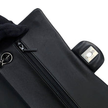 将图像加载到图库查看器中,CHANEL Matelasse W flap WChainShoulder Bag BlackA01112 Lambskin Size 25
