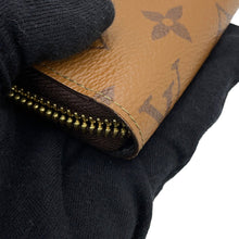 Load image into Gallery viewer, LOUIS VUITTON Zippy Wallet NoirM82444 Monogram Reverse Canvas