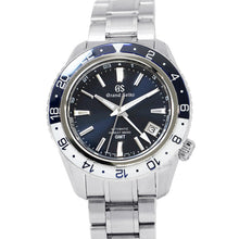 将图像加载到图库查看器中,SEIKO Grand Seiko Sports Collection Mechanical Hi-Beat W44.2mm Stainless Steel Midnight Blue DialSBGJ237