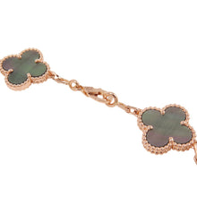 Load image into Gallery viewer, Van Cleef & Arpels Vintage Alhambra Bracelet 5 motifsVCARP2R100 18K Pink Gold