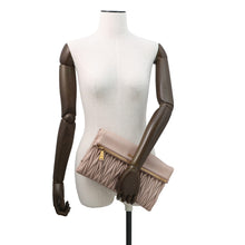 将图像加载到图库查看器中,MIUMIU Matelasse Clutch 2WAY Shoulder Bag Jasmin FlowerRP0357 Leather