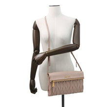 Load image into Gallery viewer, MIUMIU Matelasse Clutch 2WAY Shoulder Bag Jasmin FlowerRP0357 Leather