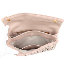 将图像加载到图库查看器中,MIUMIU Matelasse Clutch 2WAY Shoulder Bag Jasmin FlowerRP0357 Leather