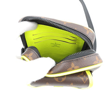 将图像加载到图库查看器中,LOUIS VUITTON Christopher wearable wallet Noir/Brown/Neon YellowM80793 Monogram Macassar Canvas