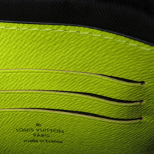 将图像加载到图库查看器中,LOUIS VUITTON Christopher wearable wallet Noir/Brown/Neon YellowM80793 Monogram Macassar Canvas