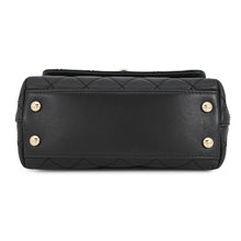 Load image into Gallery viewer, CHANEL Coco Handle 2WAYHandbag BlackAS2215 Leather Size XXS