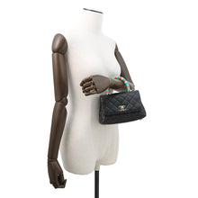 Load image into Gallery viewer, CHANEL Coco Handle 2WAYHandbag BlackAS2215 Leather Size XXS