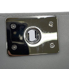 将图像加载到图库查看器中,CHANEL Boy Chanel Chevron ChainShoulder Bag Gray Lambskin beads Size 28