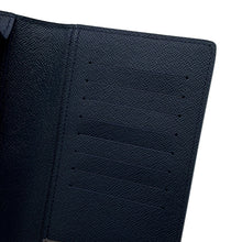 Load image into Gallery viewer, LOUIS VUITTON Portefeuille Brazza GlacierGray/Navy BlueM25966 Taiga Leather
