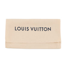 将图像加载到图库查看器中,LOUIS VUITTON Portefeuille Brazza GlacierGray/Navy BlueM25966 Taiga Leather