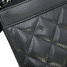 将图像加载到图库查看器中,CHANEL Matelasse Chain wallet BlackAP0250 Caviar Leather