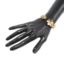 将图像加载到图库查看器中,Van Cleef & Arpels Frivole Bracelet 7 Flower Small Model Size SVCARP6L100 18K Yellow Gold