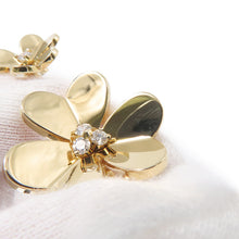 将图像加载到图库查看器中,Van Cleef & Arpels Frivole Bracelet 7 Flower Small Model Size SVCARP6L100 18K Yellow Gold