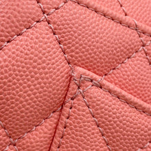 将图像加载到图库查看器中,CHANEL Coco Handle 2WAYHandbag CoralPinkAS2215 Caviar Leather Size XXS