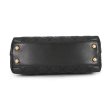 Load image into Gallery viewer, CHANEL Coco handle Dark Gray/BlackA92990 Lambskin beads Size Small