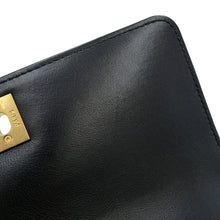 Load image into Gallery viewer, CHANEL Coco handle Dark Gray/BlackA92990 Lambskin beads Size Small