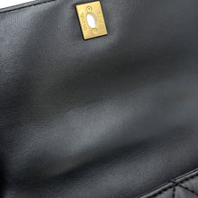 Load image into Gallery viewer, CHANEL Coco handle Dark Gray/BlackA92990 Lambskin beads Size Small