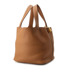 Load image into Gallery viewer, HERMES Picotin Lock Gold Taurillon Clemence Size MM