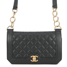 Load image into Gallery viewer, CHANEL Matelasse Classic Chain Wallet BlackA91576 Caviar Leather