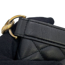 Load image into Gallery viewer, CHANEL Matelasse Classic Chain Wallet BlackA91576 Caviar Leather