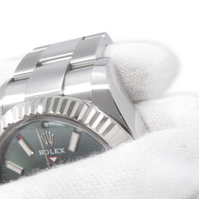 将图像加载到图库查看器中,ROLEX Sky-Dweller W42mm Stainless Steel K18WG Mint Green Dial336934