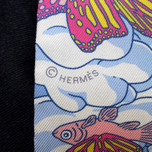 将图像加载到图库查看器中,HERMES Scarf Twilly "My Cloud" Fuchsia/Blue/MulticolorH063900S Silk100%