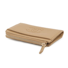将图像加载到图库查看器中,CHANEL Fragment Card Case BeigeAP4661 Caviar Leather