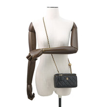 将图像加载到图库查看器中,CHANEL Vanity Matelasse Chainshoulder Bag BlackAP2303 Lambskin