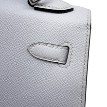 将图像加载到图库查看器中,HERMES Kelly Sellier Gri Platinum Epsom Size 25