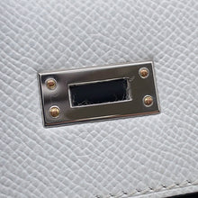 将图像加载到图库查看器中,HERMES Kelly Sellier Gri Platinum Epsom Size 25