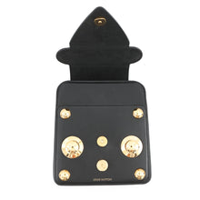 将图像加载到图库查看器中,LOUIS VUITTON S Lock Bag NoirM82214 Calf Leather Size XL