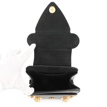 将图像加载到图库查看器中,LOUIS VUITTON S Lock Bag NoirM82214 Calf Leather Size XL