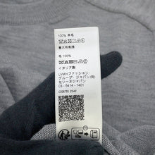 将图像加载到图库查看器中,CELINE Triomphe crew neck sweater Size XS Medium Gray2AH80322U.09GM Wool 100%