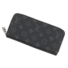 将图像加载到图库查看器中,LOUIS VUITTON Zippy Wallet - Horizontal NoirM11611 Monogram Eclipse