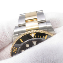 将图像加载到图库查看器中,ROLEX Submariner-Date W41mm Stainless Steel K18YG Black Dial126613LN