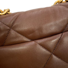 Load image into Gallery viewer, CHANEL 19 ChainShoulder Bag BrownAS1160 Lambskin